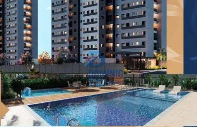 Apartamento com 2 dormitórios à venda, 52 m² por r$ 145.000 - jardim do lago - uberaba/mg