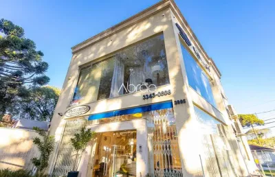Loja para alugar no água verde, curitiba - 250 m² com estacionamento para 30 carros e 6 salas | ref 289