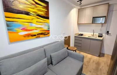 Apartamento mobiliado para alugar no batel – 1 quarto - 24m² | ref 502