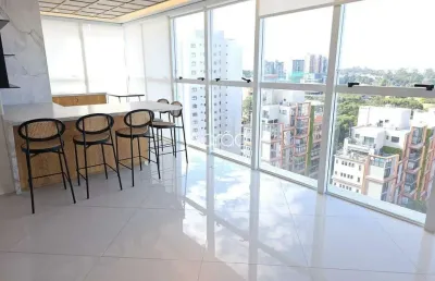 Apartamento com 3 suítes mobiliado para alugar no cabral – 176 m² - edifício kandinsky | ref 263