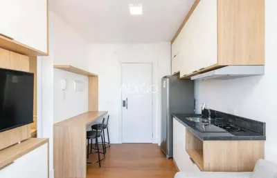 Apartamento studio mobiliado para alugar no easy life emiliano – 23 m² - batel | ref. 207