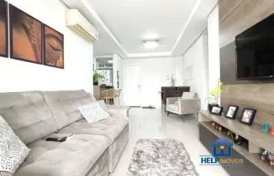 Apartamento com 2 quartos à venda na rua felipe domingos petry, 60, praia comprida, são josé por r$ 640.000