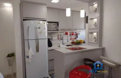 Apartamento com 2 quartos à venda na rua roberto sell, 364, centro, palhoça por r$ 480.000