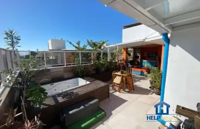 Cobertura com 3 quartos à venda na rua luiz frederico wagner, 438, canasvieiras, florianópolis por r$ 1.700.000