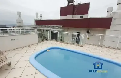 Cobertura com 3 quartos à venda na rua doutor heitor blum, 314, estreito, florianópolis por r$ 2.800.000