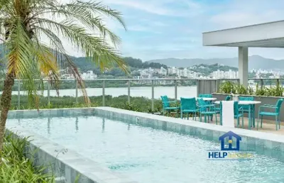 Apartamento com 3 quartos à venda na rodovia haroldo soares glavan, 895, cacupé, florianópolis por r$ 1.618.895