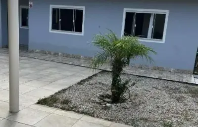 Casa em condomínio fechado com 3 quartos à venda na hortencia de souza vieira, 38, fundos, biguaçu por r$ 630.000