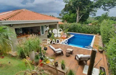 Casa à venda em campinas, barão geraldo, com 3 suítes, com 270 m²