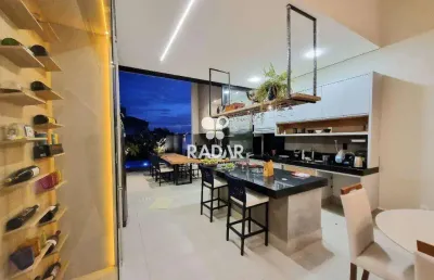Casa à venda swiss park campinas, com 3 suítes, com 205 m²