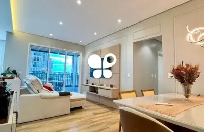 Apartamento mobiliado à venda noville swiss park, com 2 suítes, 2 vagas.