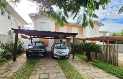 Casa à venda em campinas, parque xangrilá, com 3 quartos, com 385 m², condomínio reserva são pedro