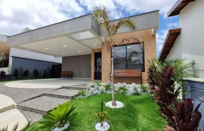 Casa térrea alto padrão à venda swiss park campinas, com 3 suítes, com 220 m²