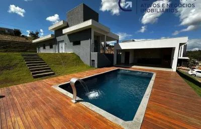 Casa condominio à venda, 4 quartos, 2 suítes, 4 vagas, residencial real mont ville - lagoa santa/mg
