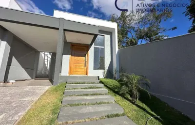 Casa à venda, 3 quartos, 1 suíte, 2 vagas, residencial riviera - lagoa santa/mg