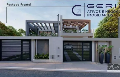 Casa em construção 3 quartos com varanda gourmet no bairro visão – lagoa santa/mg