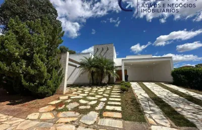 Casa condominio à venda, 5 quartos, 2 suítes, 4 vagas, condados de bougainville - lagoa santa/mg