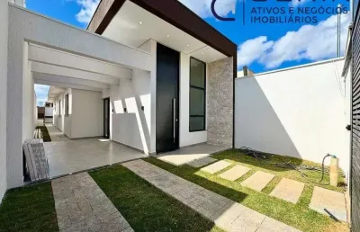 Casa a venda com área gourmet completa no bairro portal do sol- lagoa santa/mg