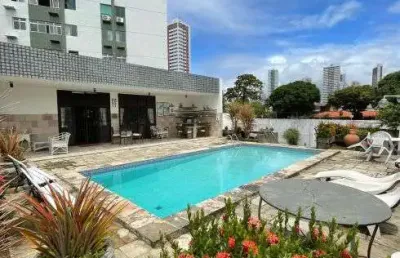 Com com 6 quartos e área de lazer com piscina e espaço gourmet na encruzilhada - recife - pe