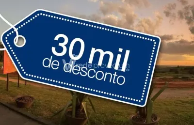 Terreno à venda na avenida milton fortunato guglielminet, 1000, colinas do castelo, jaguariúna por r$ 320.000