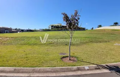 Terreno em condomínio fechado à venda na avenida mackenzie, km5, loteamento residencial pedra alta (sousas), campinas por r$ 950.000