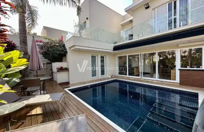 Casa em condomínio fechado com 3 quartos à venda na rua cesar lattes, s/n°, swiss park, campinas, 298 m2 por r$ 2.700.000