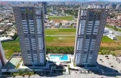 Apartamento semi mobiliado 2 dormitórios 1 suíte, lazer completo, edificio vie nouvelle