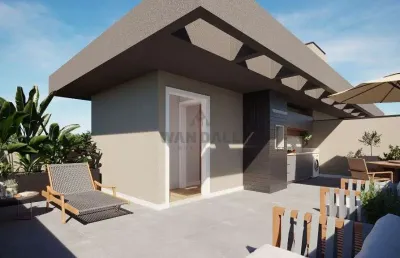 Cobertura com 3 quartos e amplo terraco na cidade jardim