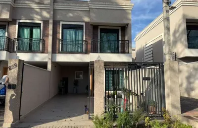 Sobrado a venda no boqueirao – curitiba com 3 quartos sendo um suite mobiliado