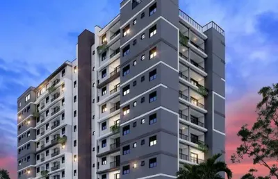 Apartamento garden à venda em campinas, parque rural fazenda santa cândida, com 1 quarto, 68,05m²