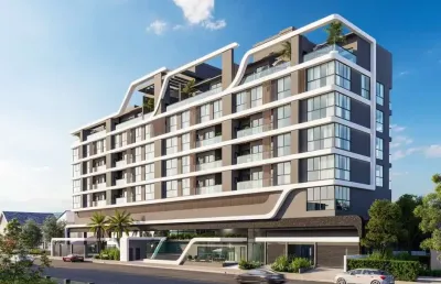 Cobertura à venda em bombinhas, bombas, com 4 quartos, 220m²