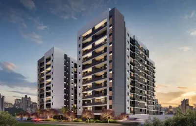 Apartamento à venda em são paulo, bosque da saúde, com 1 quarto, 57m²