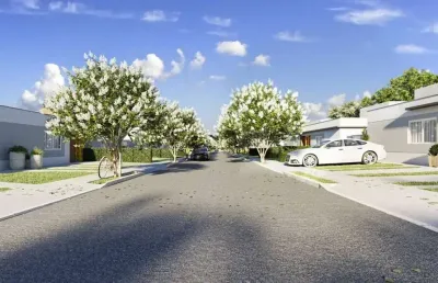 Casa de condomínio à venda em aparecida de goiânia, jardins bellagio, com 2 quartos, 58,55m²