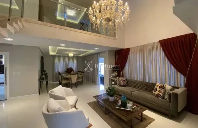 Casa em condomínio fechado com 5 quartos à venda no itoupava central, blumenau , 571 m2 por r$ 4.200.000