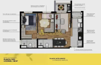 Apartamento à venda 2 quartos, 1 suite, 1 vaga, 151.23m², jardim esplanada, são josé dos campos - s