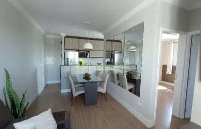Apartamento à venda 2 quartos, 1 suite, 1 vaga, 49m², residencial sítio santo antônio, taubaté - sp