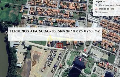 Terreno à venda 250m², jardim paraibá, aparecida - sp