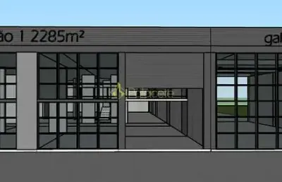 Comercial para locação 400m², maria áurea, pindamonhangaba - sp