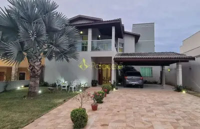 Magnífica casa no condomínio reserva dos lagos: espaços amplos, acabamentos de alto padrão e vista