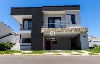 Casa com 4 dormitórios, 320 m² - venda por r$ 2.400.000,00 ou aluguel por r$ 13.000,00/mês - parque brasil 500 - paulínia/sp