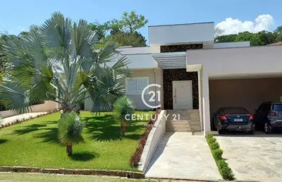 Casa com 3 dormitórios à venda, 330 m² por r$ 2.300.000,00 - chácara alpina - valinhos/sp