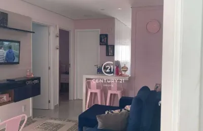 Apartamento com 2 dormitórios à venda, 48 m² por r$ 230.000,00 - jardim das constelações - salto/sp