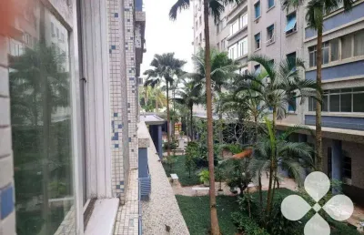 Apartamento com 1 dormitório à venda, 54 m² por r$ 385.000,00 - aparecida - santos/sp