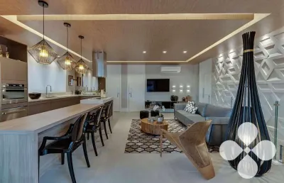 Cobertura com 4 dormitórios à venda, 323 m² por r$ 3.750.000,00 - pompéia - santos/sp