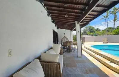 Casa com 4 dormitórios, 420 m² - venda por r$ 2.300.000 ou aluguel por r$ 8.925/mês - bairro são lourenço - bertioga/sp