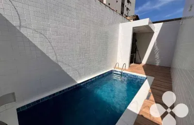 Casa com 3 dormitórios à venda por r$ 1.390.000,00 - aparecida - santos/sp