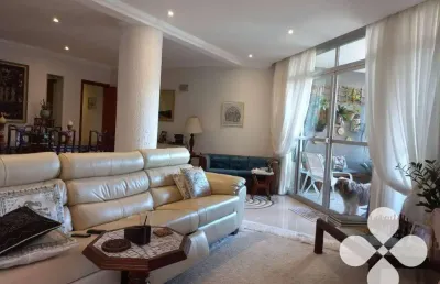Apartamento com 4 dormitórios à venda, 204 m² por r$ 1.500.000,00 - gonzaga - santos/sp