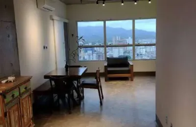 Apartamento com 1 dormitório à venda, 74 m² por r$ 930.000,00 - embaré - santos/sp