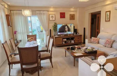 Apartamento à venda, 127 m² por r$ 1.189.000,00 - pompéia - santos/sp