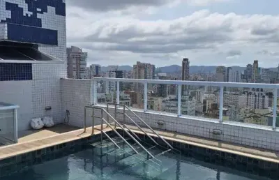 Apartamento com 2 dormitórios à venda, 70 m² por r$ 1.150.000,00 - gonzaga - santos/sp