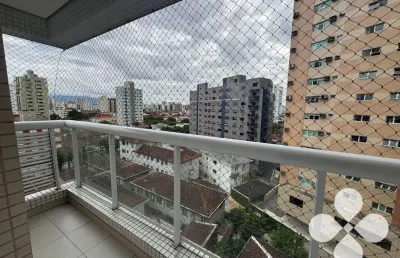 Apartamento com 3 dormitórios para alugar, 100 m² por r$ 7.200,00/mês - boqueirão - santos/sp